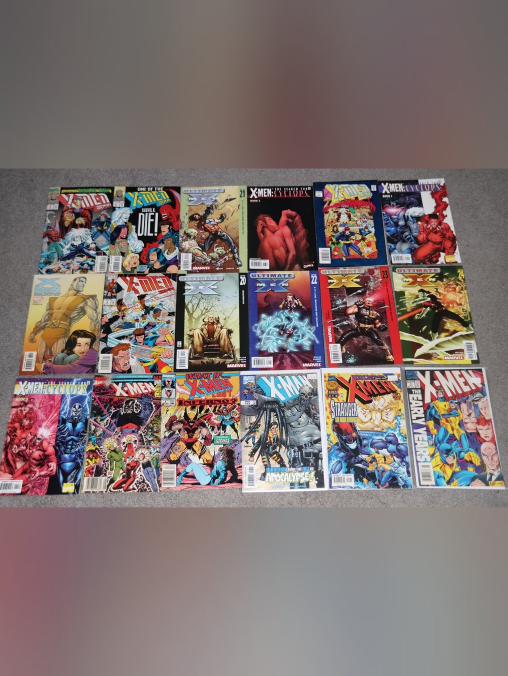 X-men Graphic Novel Lot